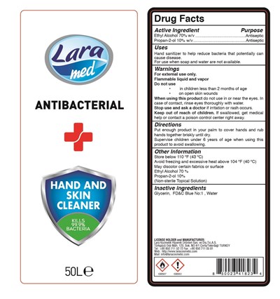 50000ml (Lantibacterial Hand And Skin Cleaner 50l Min)